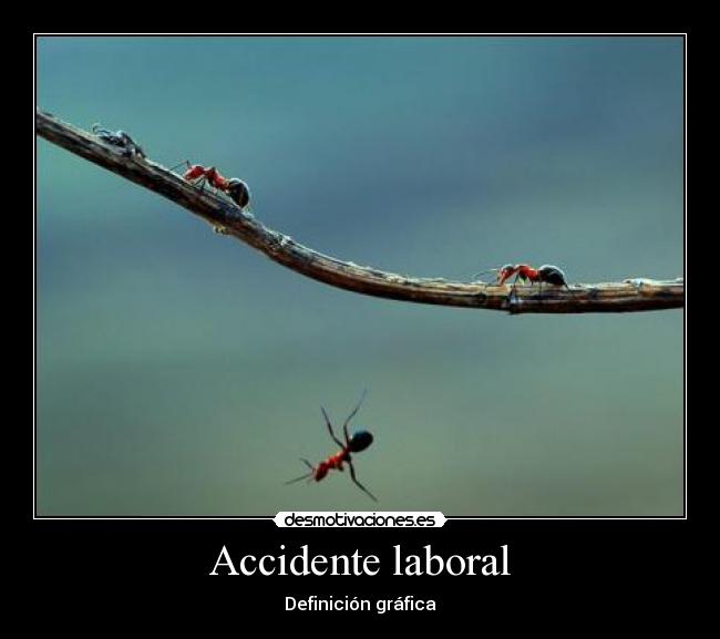 Accidente laboral -