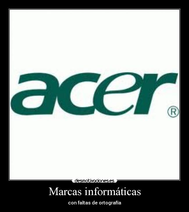 Marcas informáticas - 