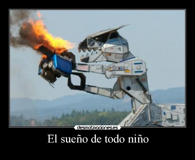 El sueño de todo niño -