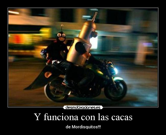 Y funciona con las cacas - de Mordisquitos!!!