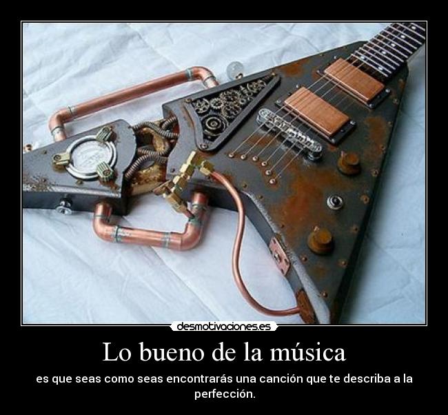 Lo bueno de la música -