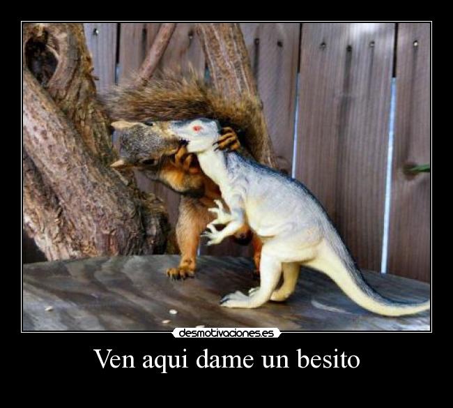 Ven aqui dame un besito - 