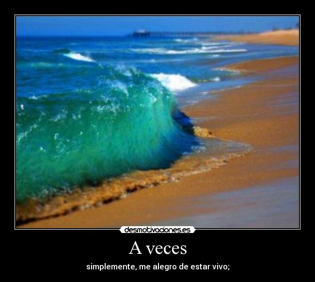 A veces -