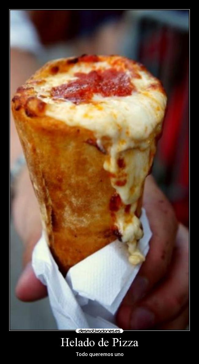 Helado de Pizza -