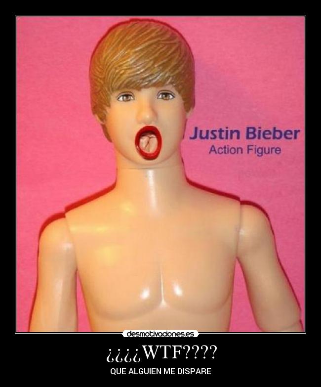 carteles justin bieber muneca hinchable desmotivaciones