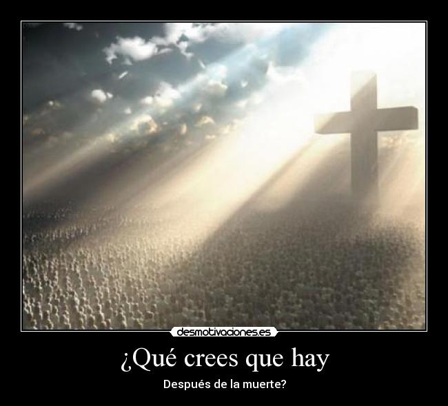 ¿Qué crees que hay - 