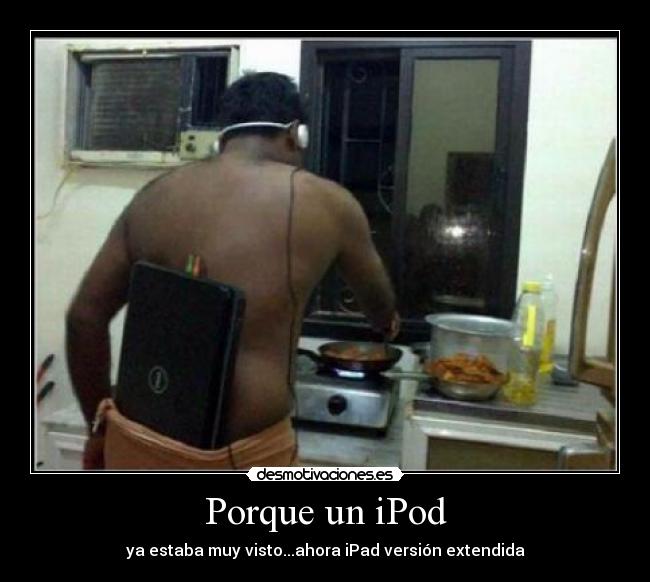 Porque un iPod -