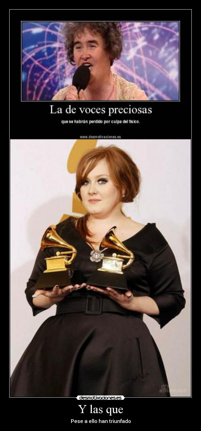 Y las que - Pese a ello han triunfado