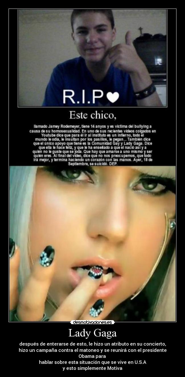 carteles lady gaga desmotivaciones