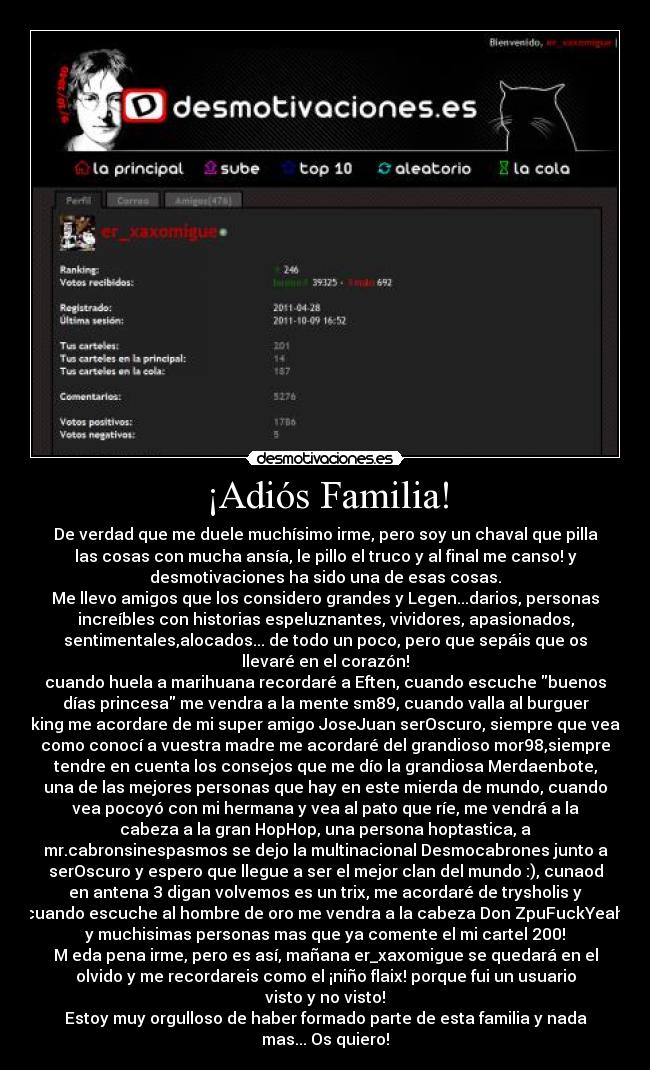 ¡Adiós Familia! - 