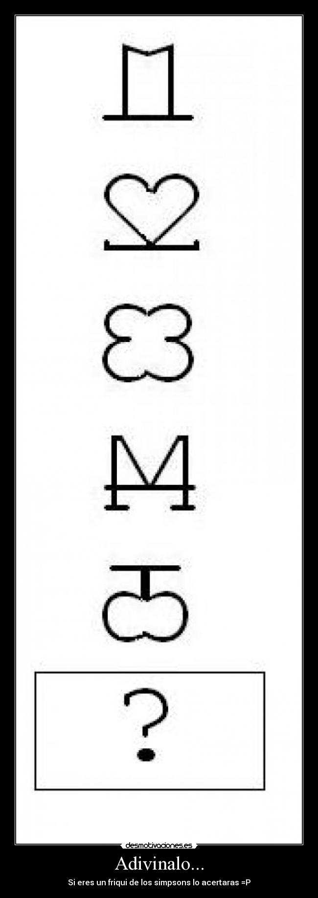 carteles los simpsons acertijo lisa desmotivaciones