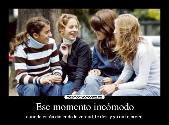 Ese momento incómodo - 