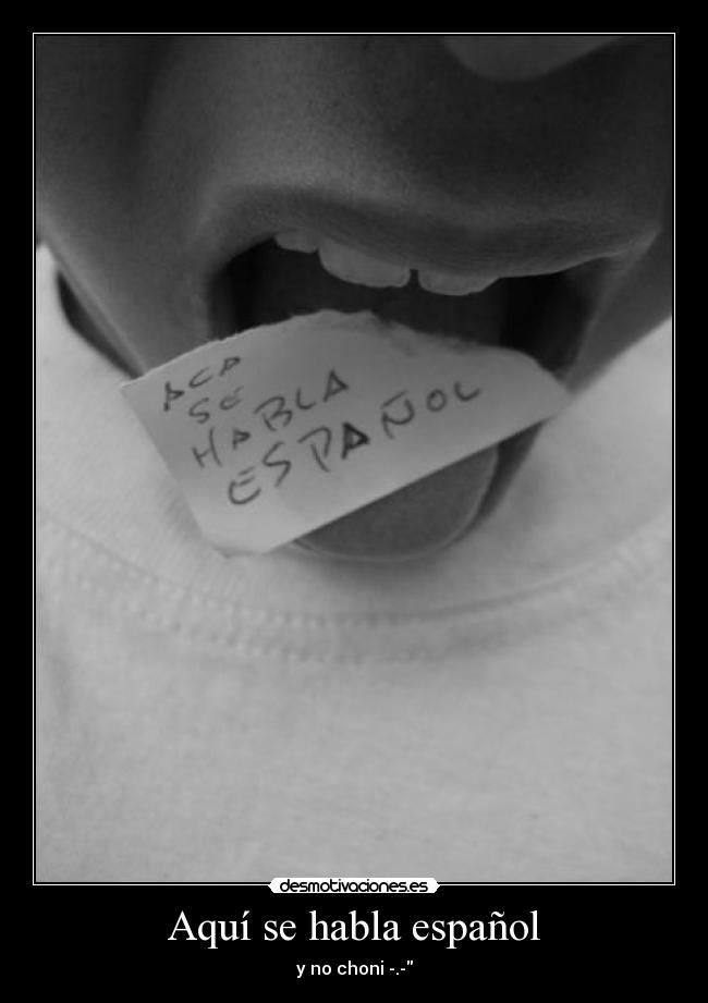 Aquí se habla español -