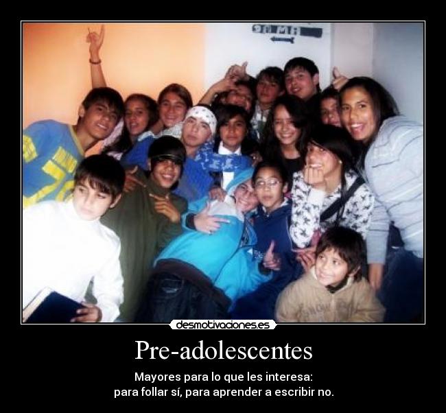 Pre-adolescentes - 