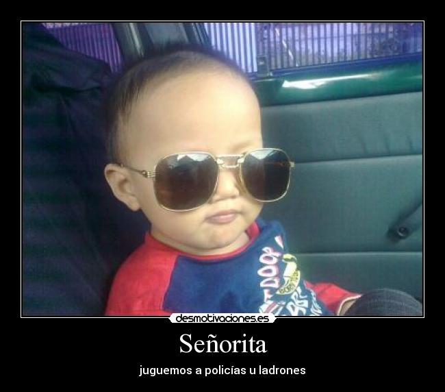 Señorita - juguemos a policías u ladrones