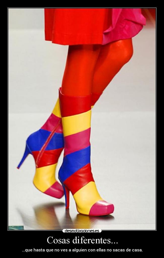 Cosas diferentes... - ...que hasta que no ves a alguien con ellas no sacas de casa.