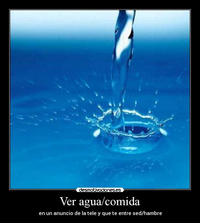 Ver agua/comida - 