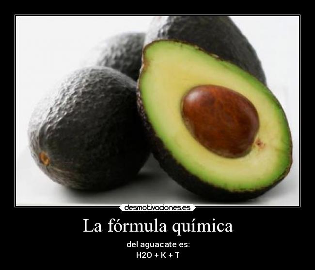 La fórmula química - 