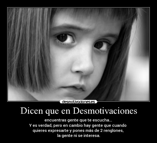 Dicen que en Desmotivaciones -