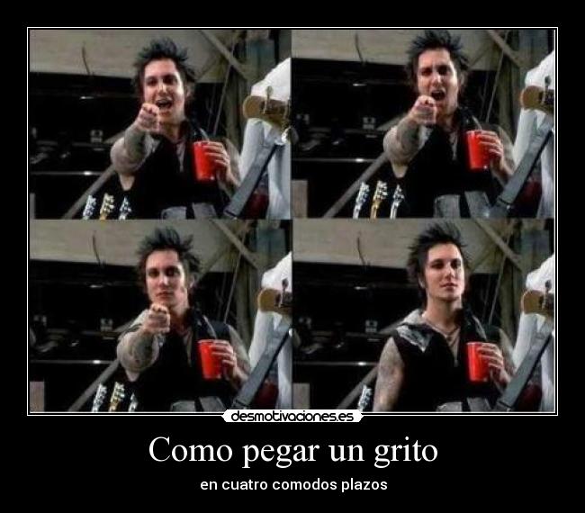 Como pegar un grito - en cuatro comodos plazos