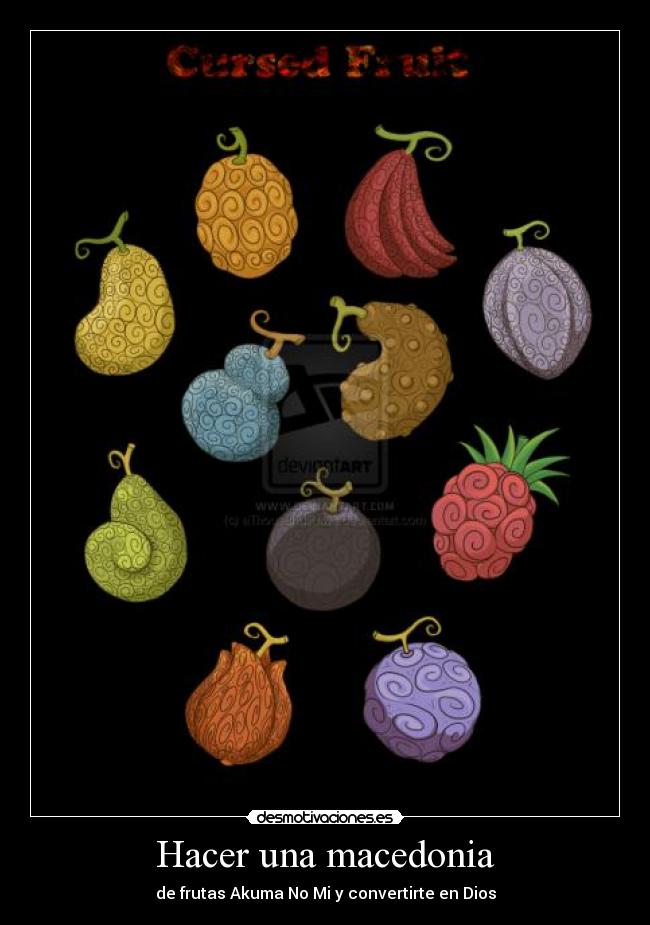 Hacer una macedonia -