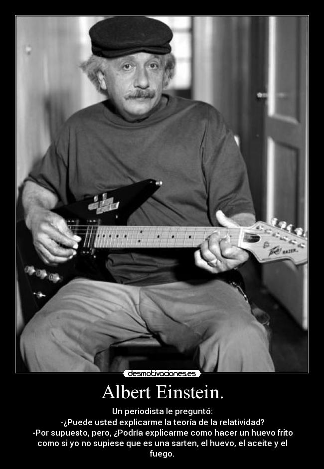 Albert Einstein. - 