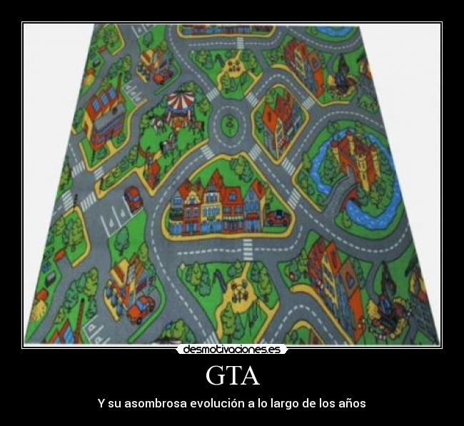 GTA - Y su asombrosa evolución a lo largo de los años
