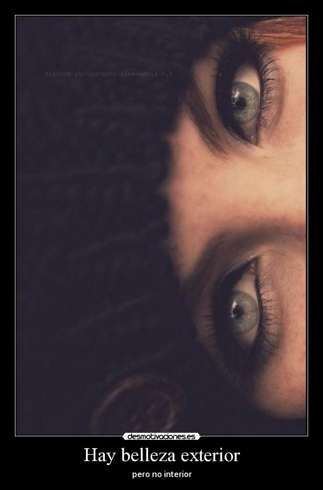 Hay belleza exterior - 