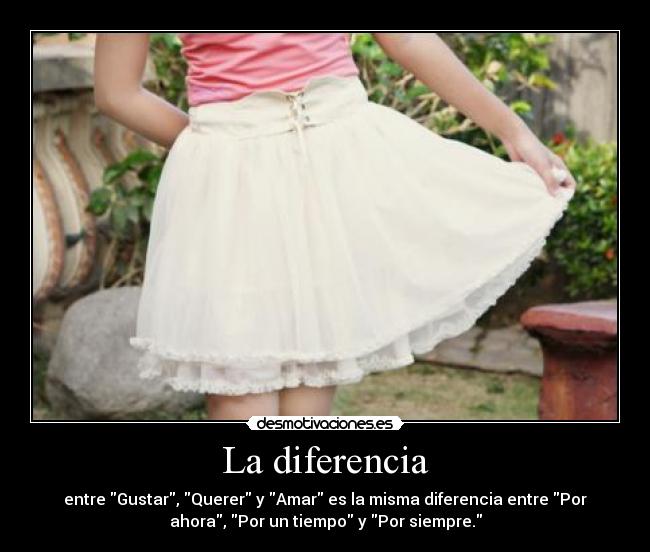 La diferencia -