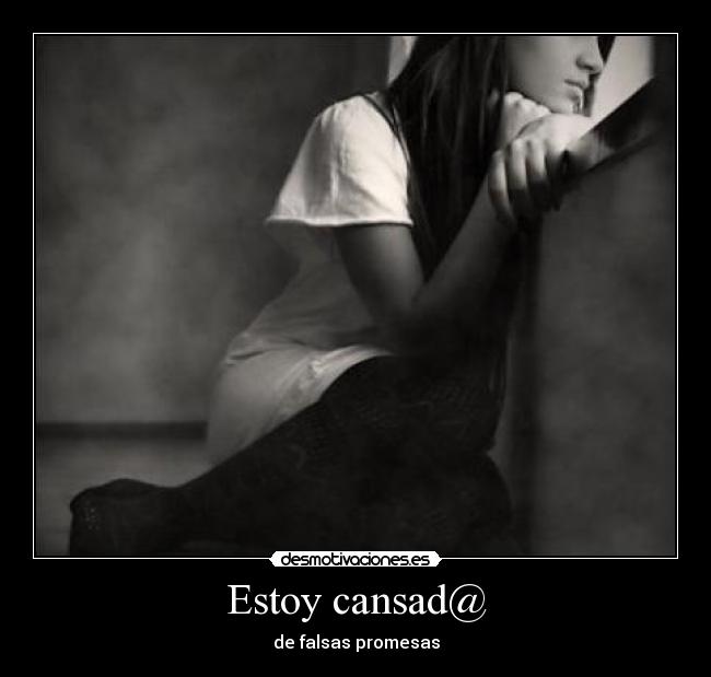Estoy cansad@ -
