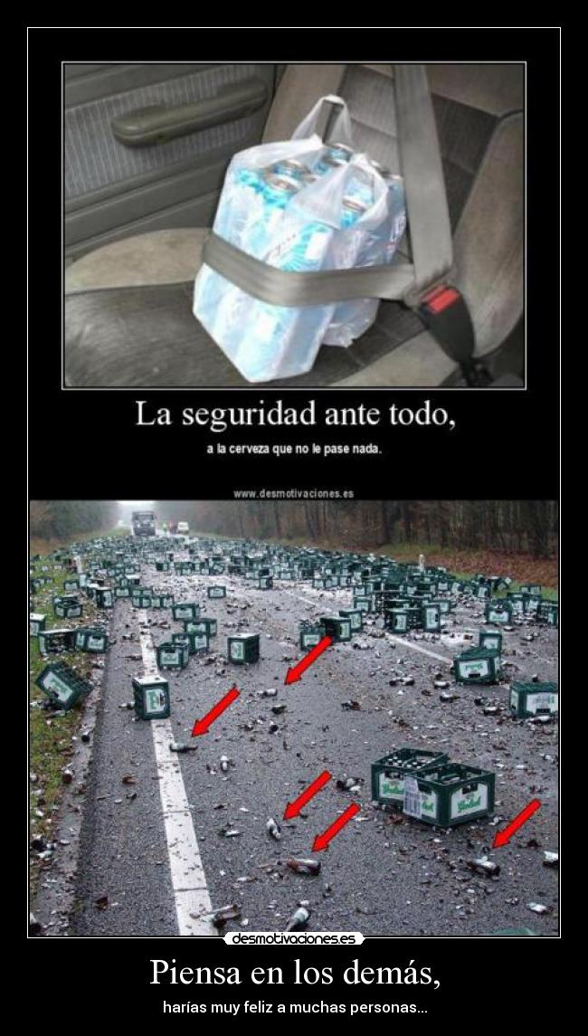 Piensa en los demás, - 