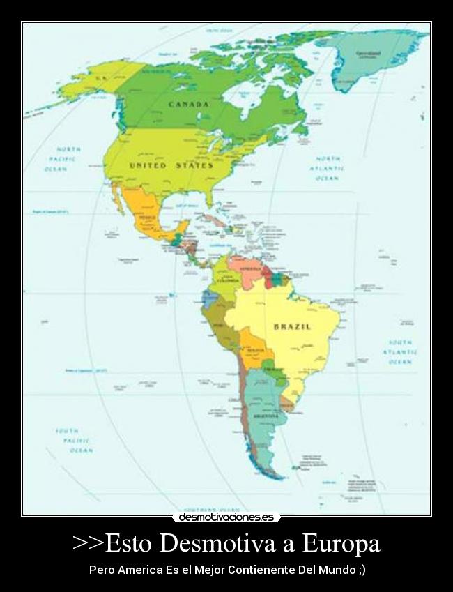 >>Esto Desmotiva a Europa -