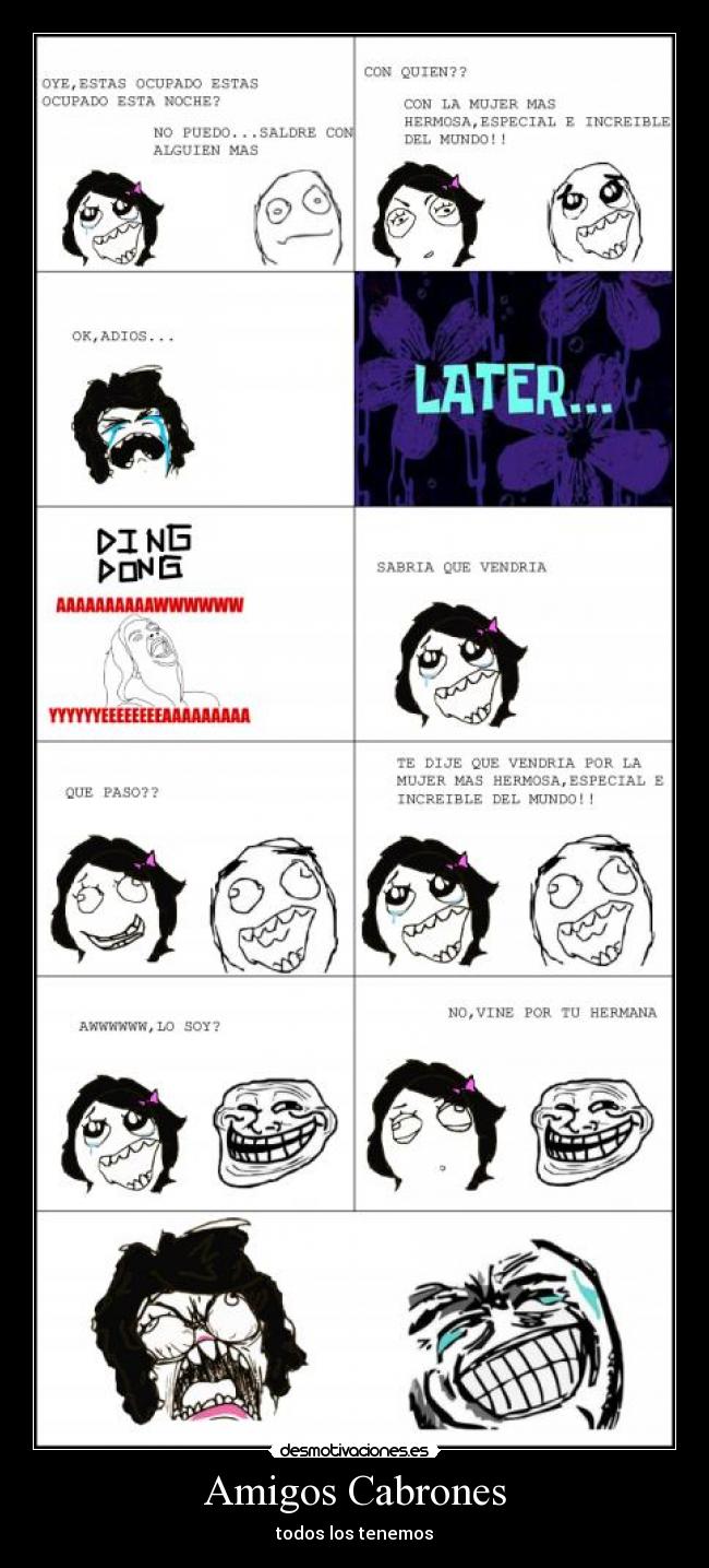 carteles amigos memes fuuuuuuuuuuu troll desmotivaciones