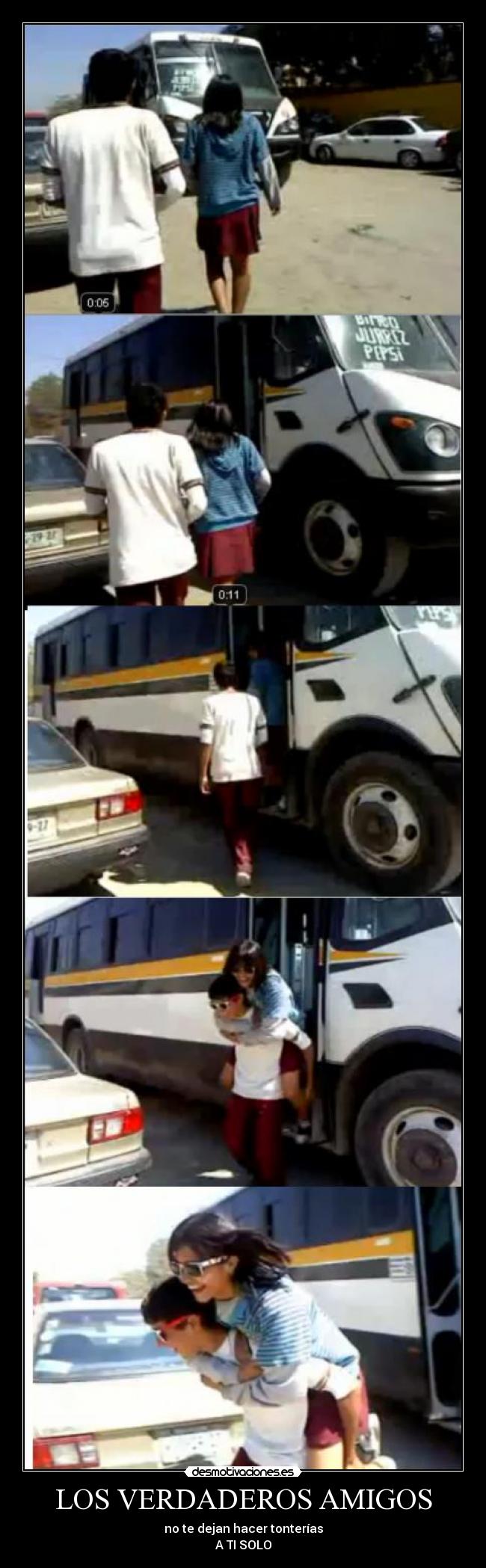 LOS VERDADEROS AMIGOS -