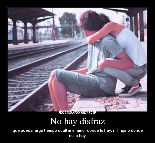 No hay disfraz -