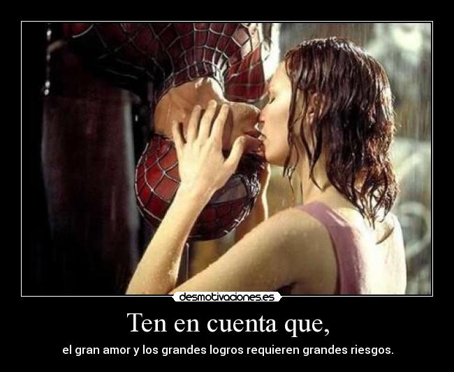 Ten en cuenta que, -