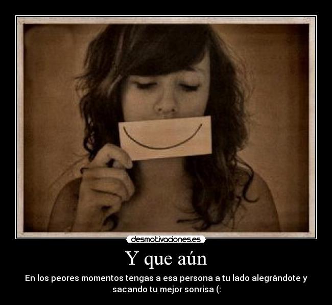 Y que aún - 
