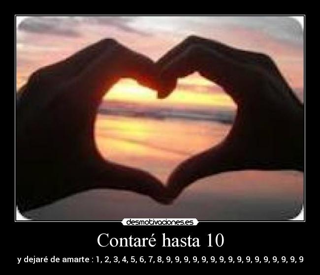 Contaré hasta 10 - 