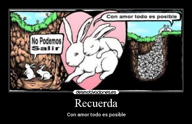 Recuerda - Con amor todo es posible