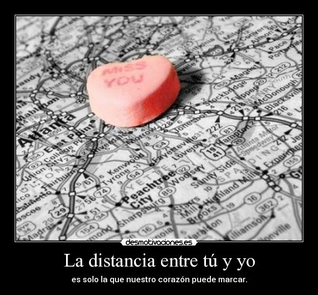 La distancia entre tú y yo -