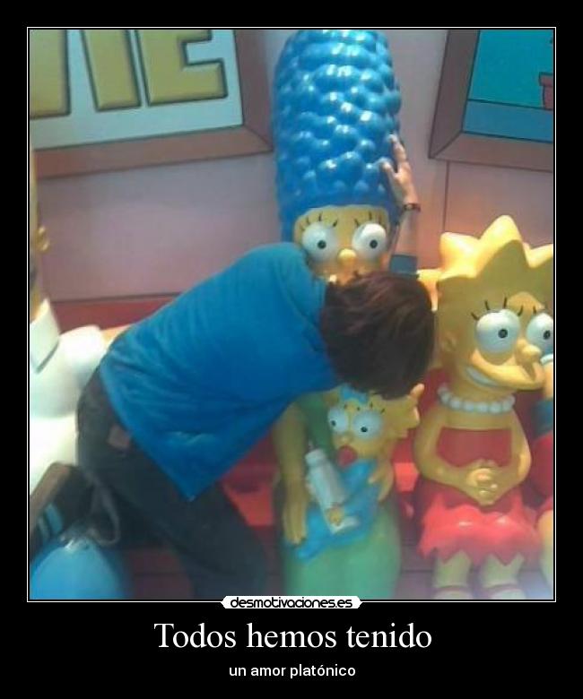 Todos hemos tenido - un amor platónico