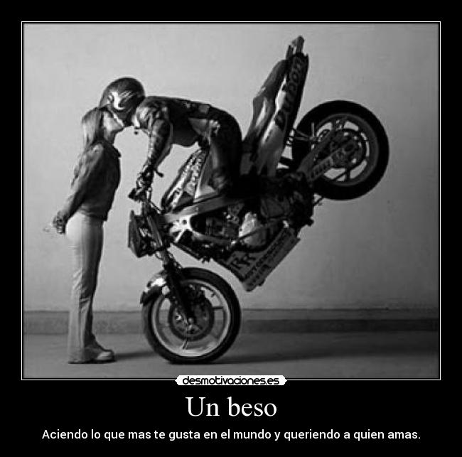 Un beso -