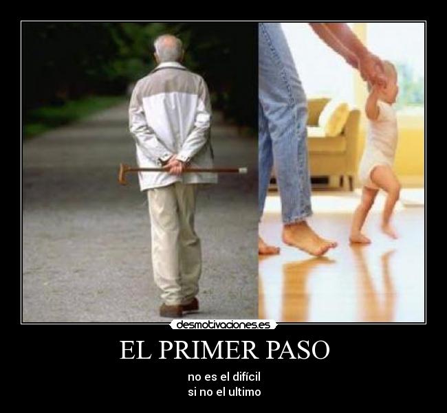 EL PRIMER PASO -