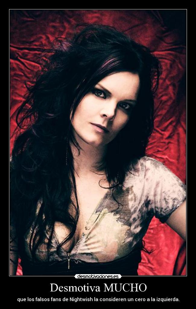 carteles nightwish symphonic power metal tuomas holopainen anette olzon tarja turunen desmotivaciones