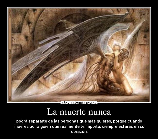 La muerte nunca -