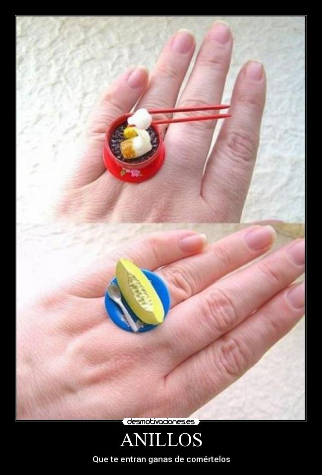 ANILLOS - Que te entran ganas de comértelos