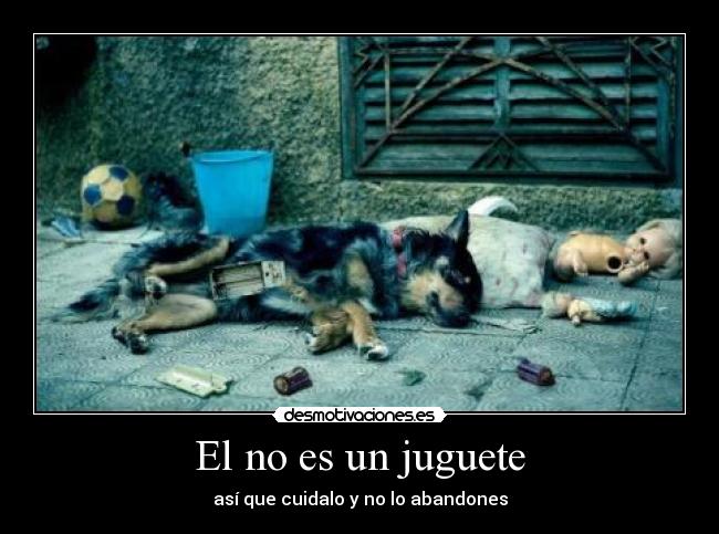 El no es un juguete -