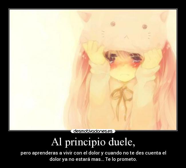Al principio duele, - 