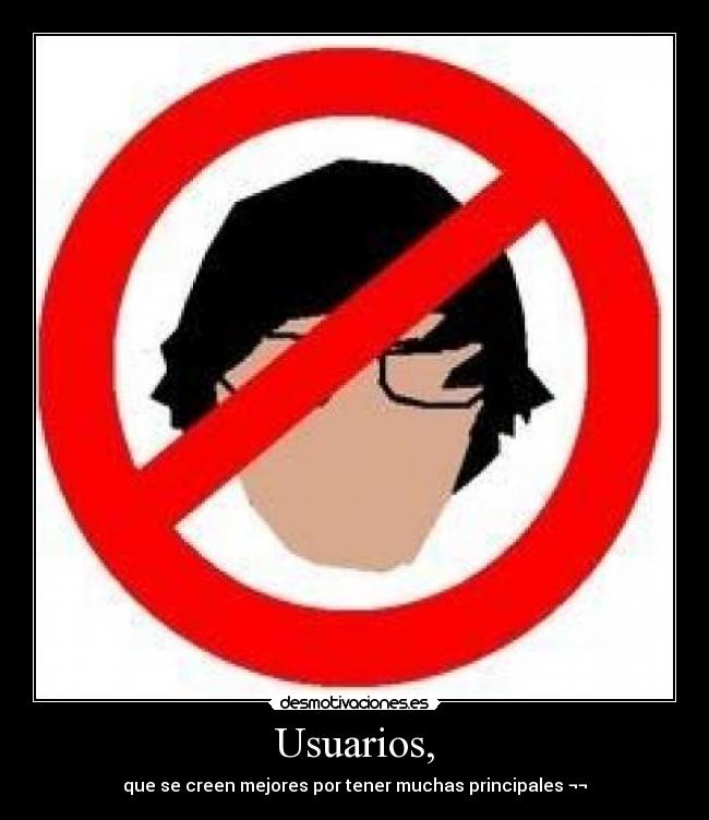 Usuarios, - 