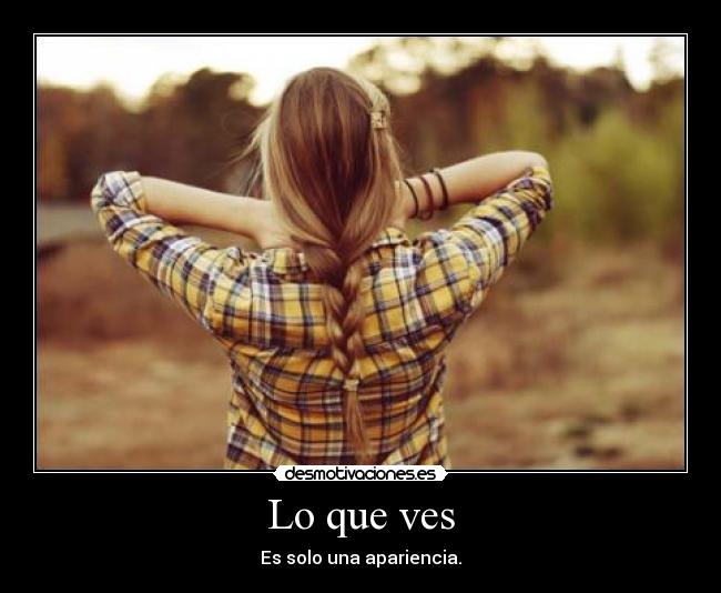 Lo que ves - 